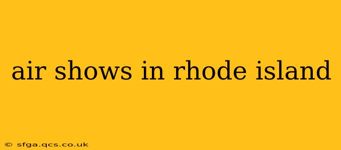air shows in rhode island
