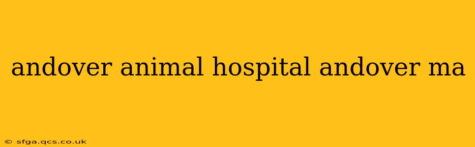andover animal hospital andover ma