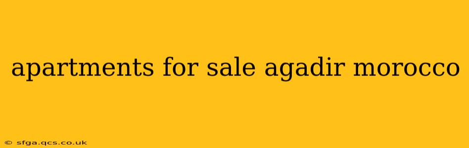 apartments for sale agadir morocco