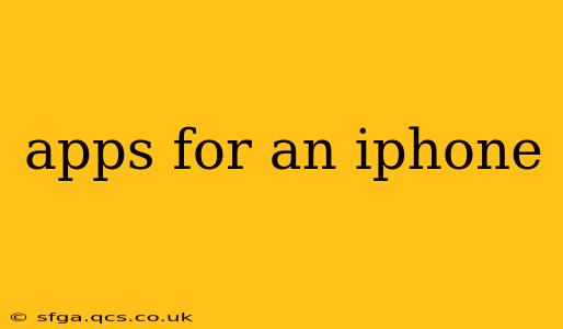 apps for an iphone