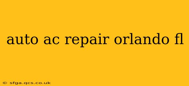 auto ac repair orlando fl