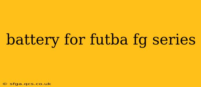 battery for futba fg series