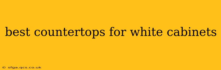 best countertops for white cabinets