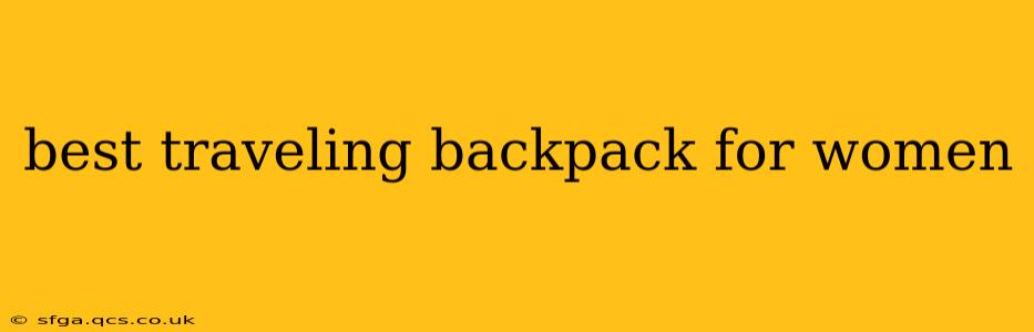 best traveling backpack for women
