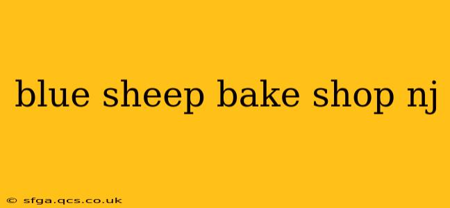blue sheep bake shop nj