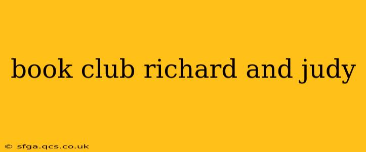 book club richard and judy