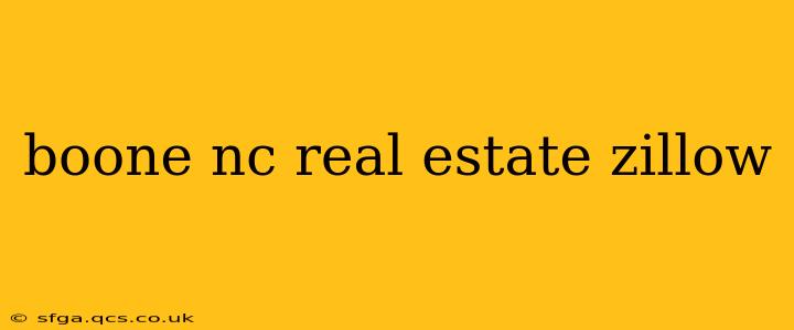 boone nc real estate zillow