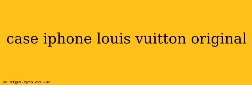 case iphone louis vuitton original