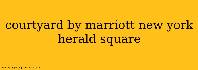 courtyard by marriott new york herald square
