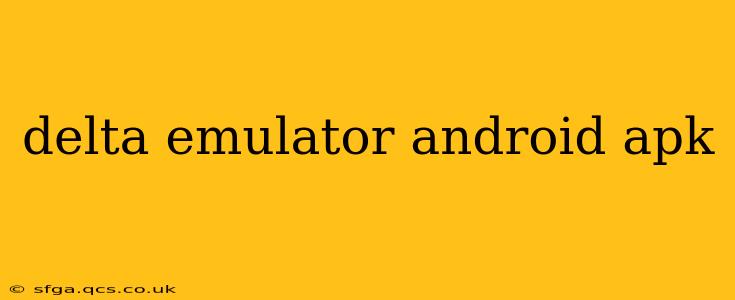 delta emulator android apk