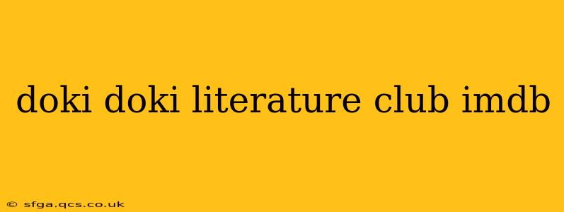 doki doki literature club imdb