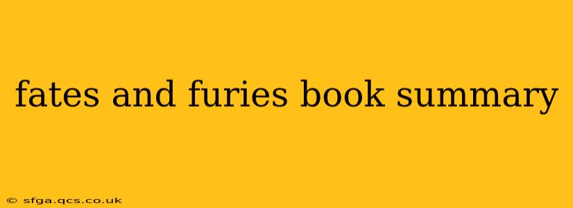 fates and furies book summary