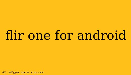 flir one for android