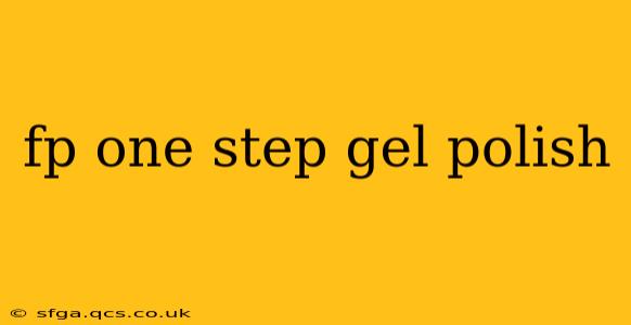 fp one step gel polish
