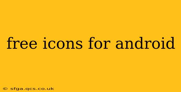 free icons for android