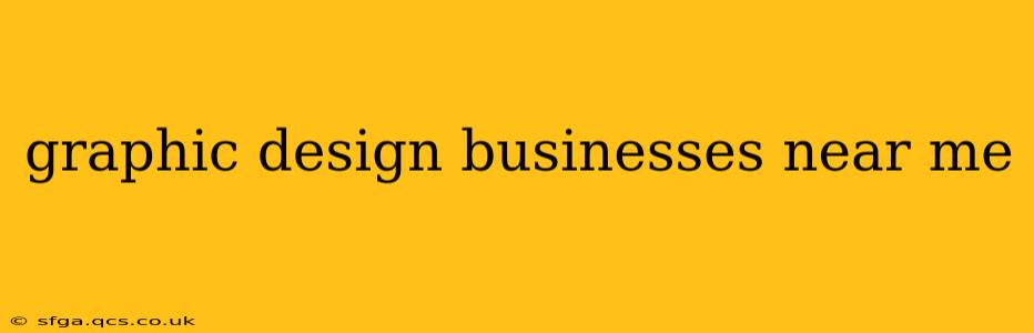 graphic design businesses near me
