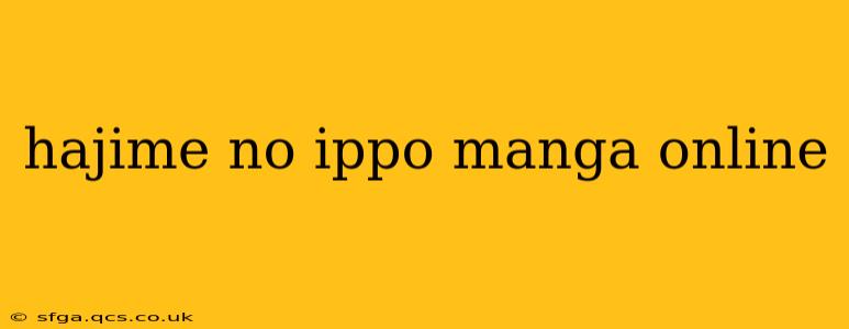 hajime no ippo manga online