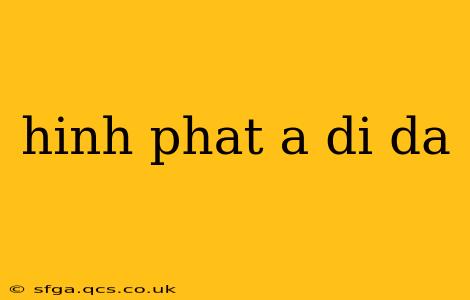 hinh phat a di da