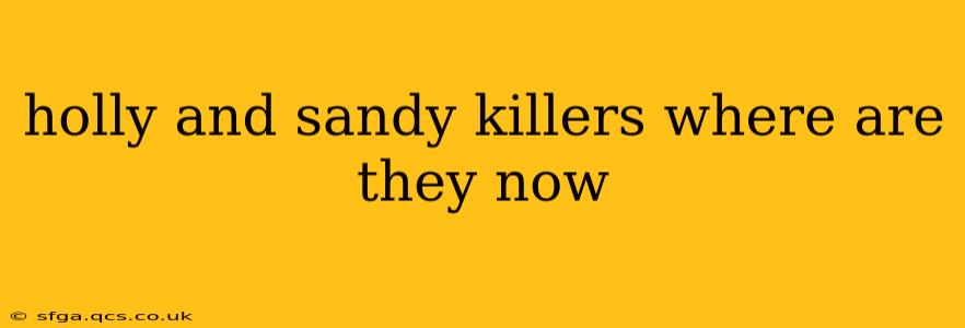holly and sandy killers where are they now