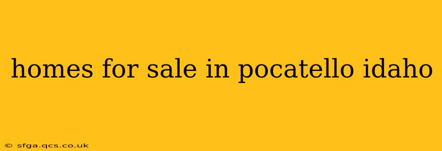 homes for sale in pocatello idaho