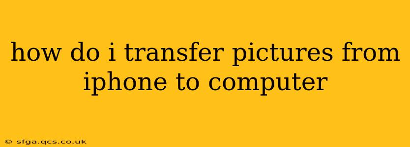 how do i transfer pictures from iphone to computer