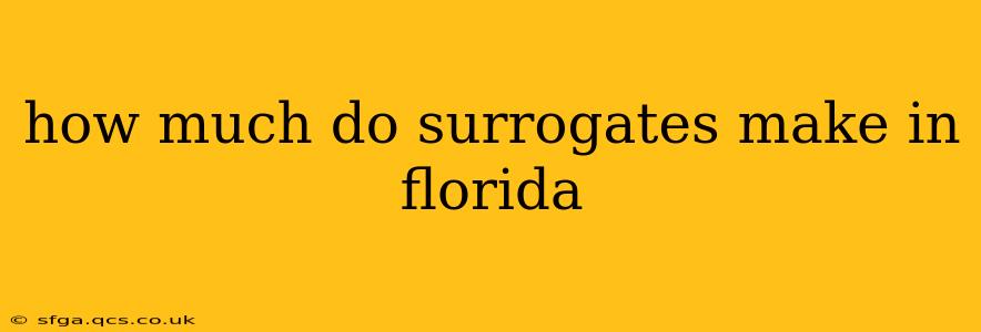 how much do surrogates make in florida
