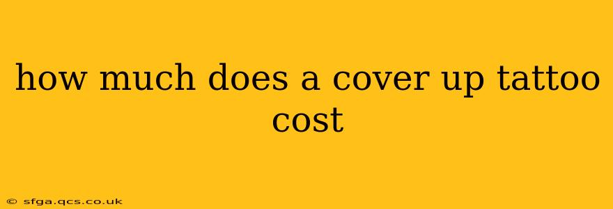 how much does a cover up tattoo cost