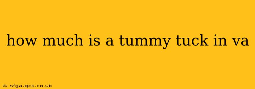 how much is a tummy tuck in va