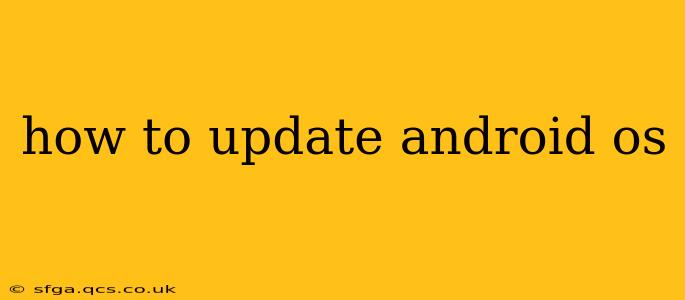 how to update android os