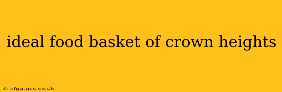 ideal food basket of crown heights
