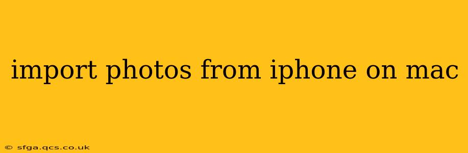 import photos from iphone on mac