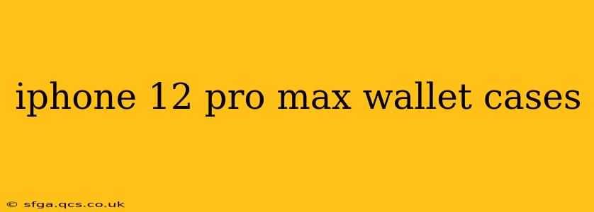 iphone 12 pro max wallet cases