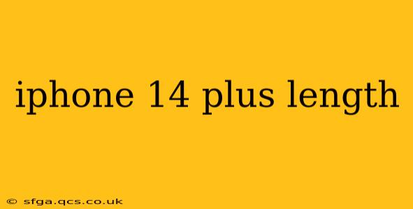 iphone 14 plus length