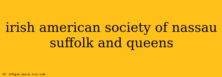 irish american society of nassau suffolk and queens