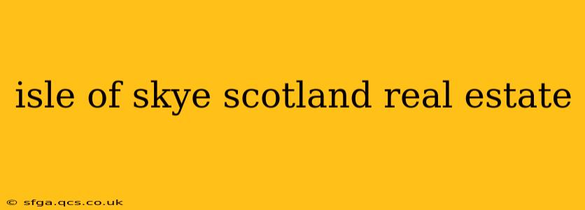 isle of skye scotland real estate