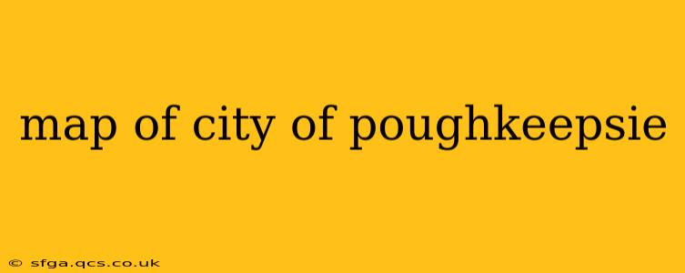 map of city of poughkeepsie