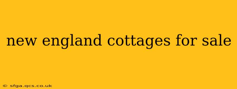 new england cottages for sale