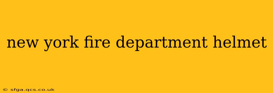 new york fire department helmet