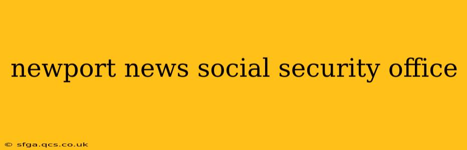 newport news social security office
