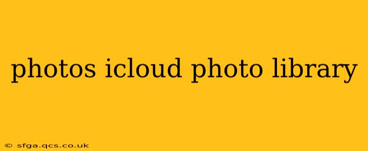 photos icloud photo library