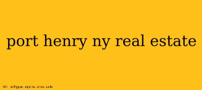 port henry ny real estate