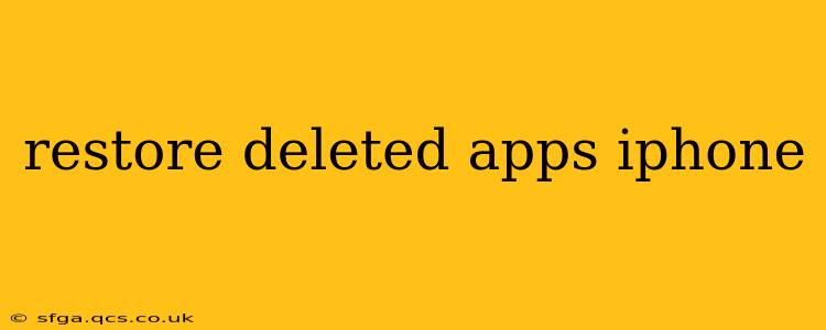 restore deleted apps iphone