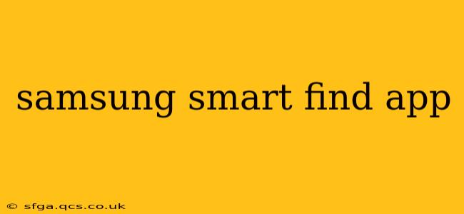 samsung smart find app