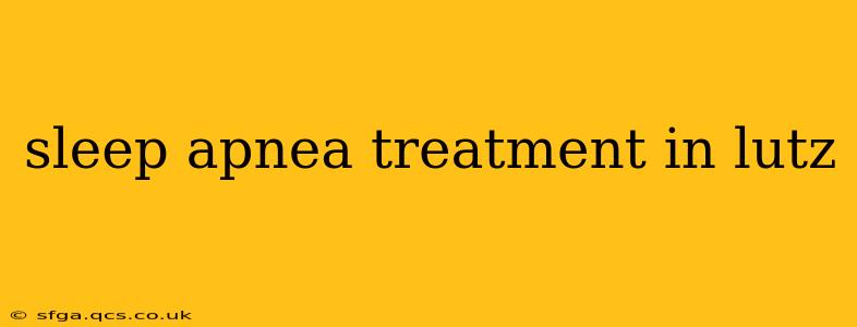 sleep apnea treatment in lutz