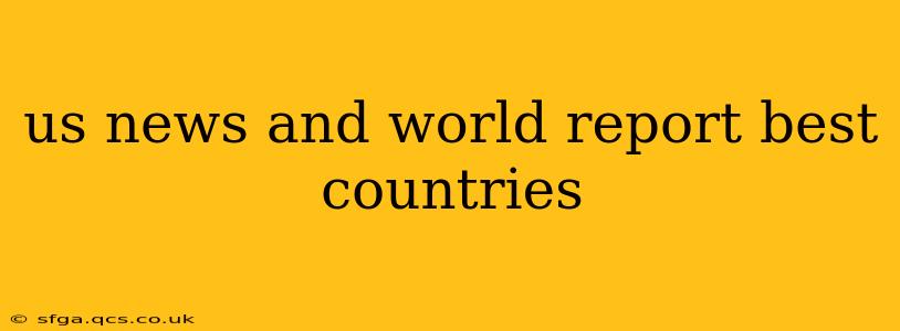 us news and world report best countries