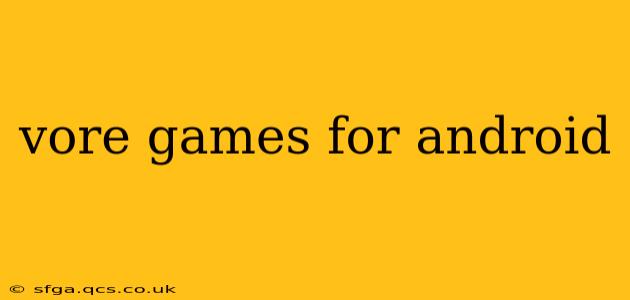 vore games for android