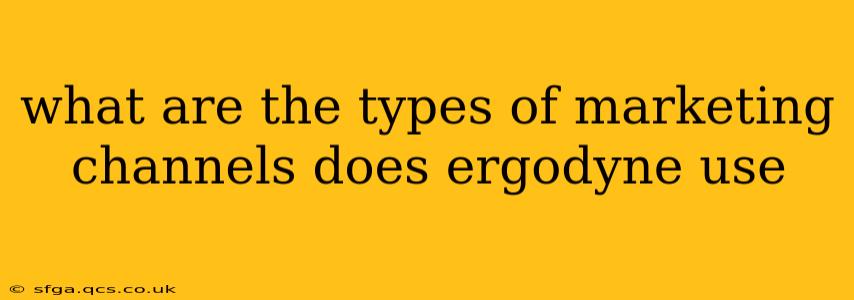 what are the types of marketing channels does ergodyne use