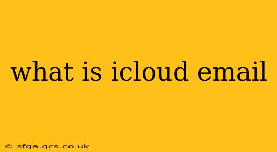 what is icloud email