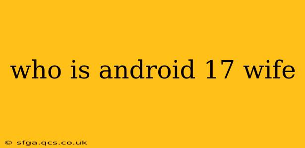 who is android 17 wife