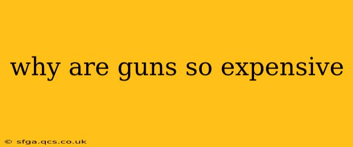 why are guns so expensive